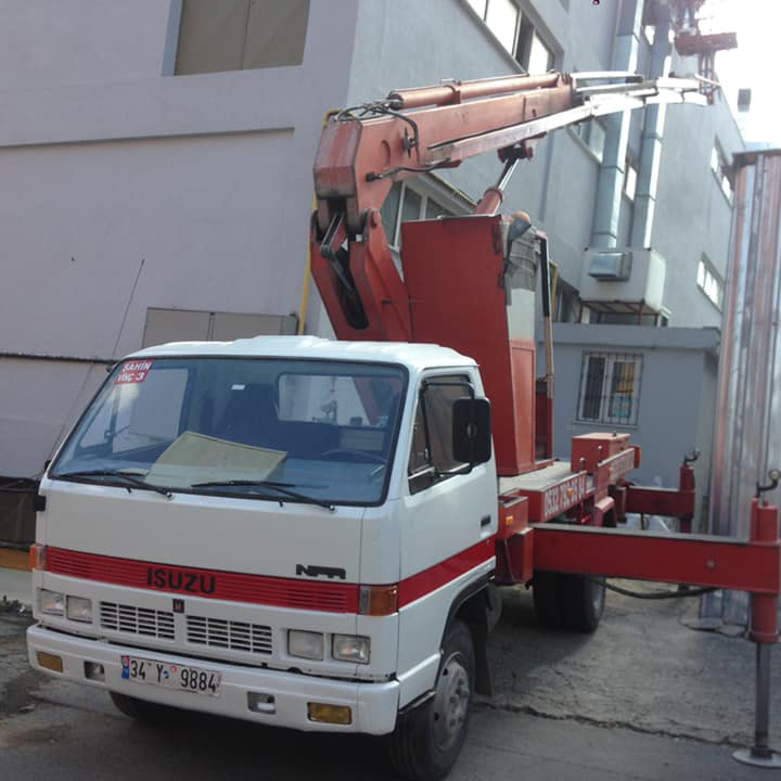 22 METRE SEPETLİ PLATFORM