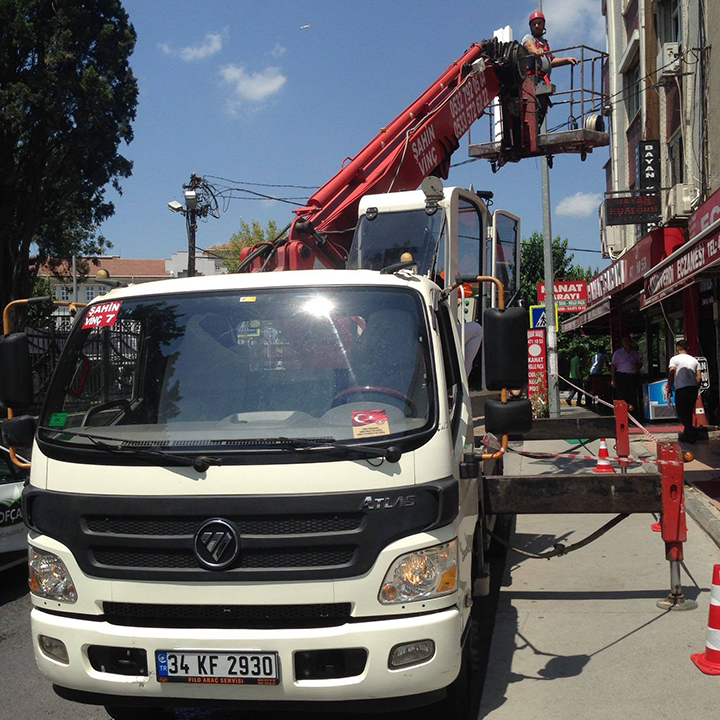 25 METRE SEPETLİ PLATFORM